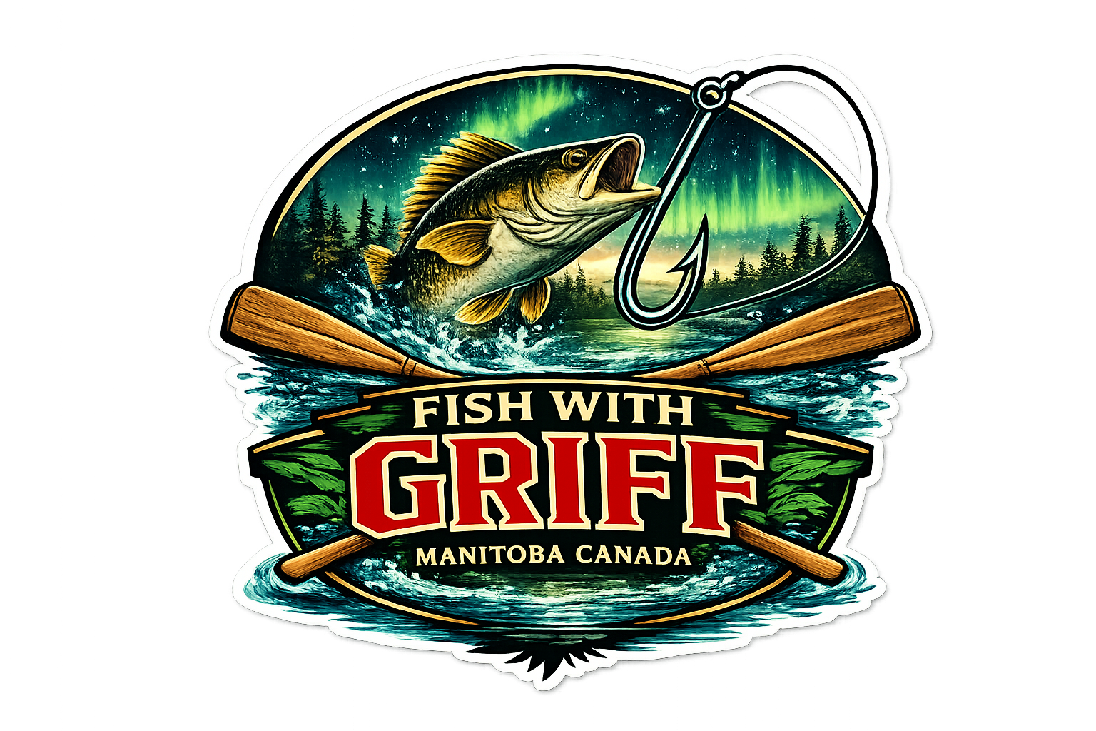 Fish with Griff logo