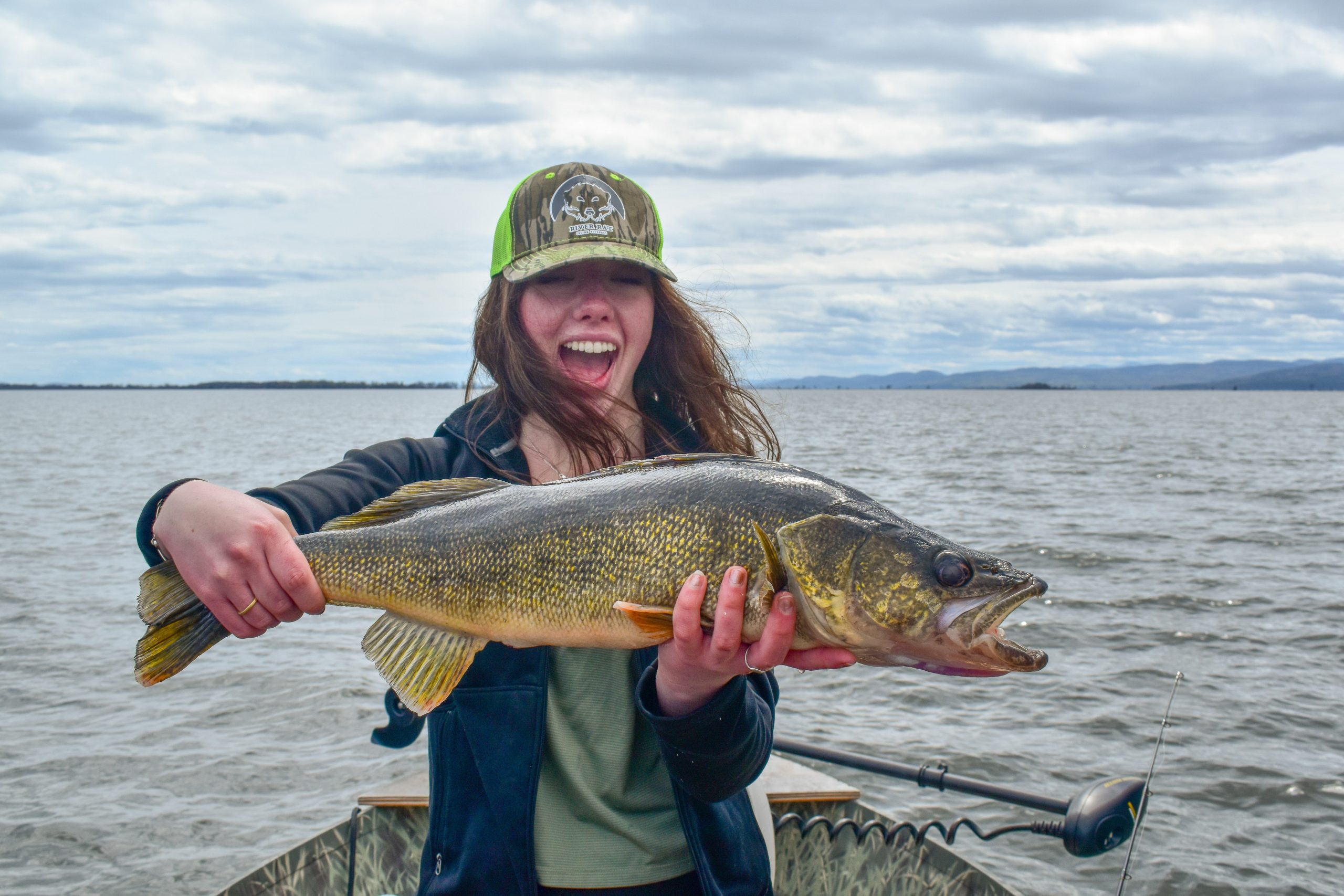 Freshwater fish caught during a guided trip